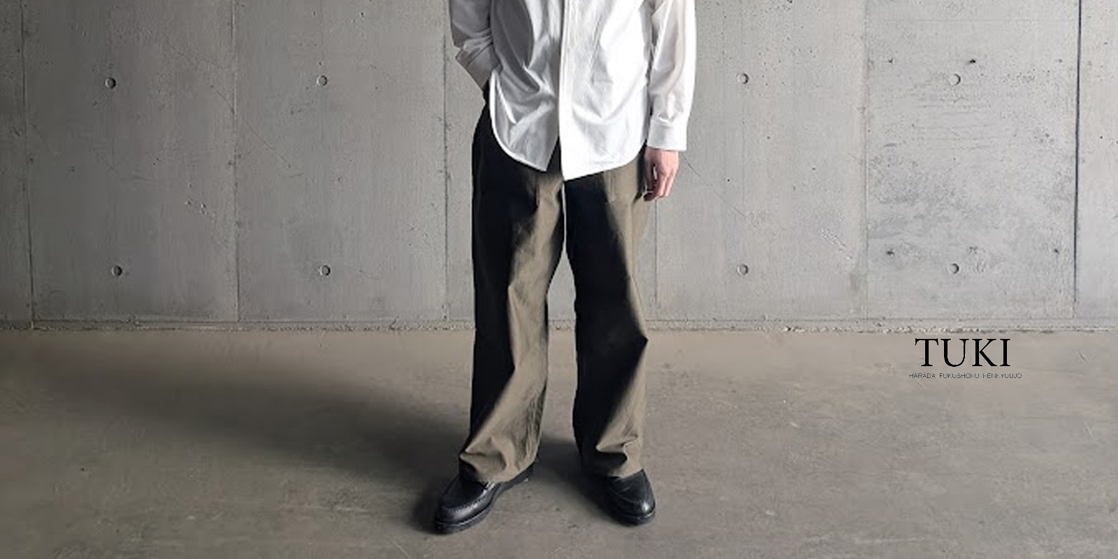 tuki 通販,tuki 東京取り扱い店舗,tuki,ツキ,tuki ツキ,tuki パンツ,baker pants,ベイカーパンツ,0152