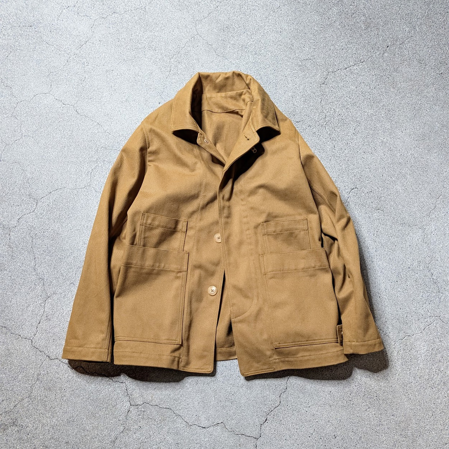 tuki,ツキ,tuki パンツ,TUKI 通販,TUKI 東京取り扱い店舗,0209,work jacket,camel