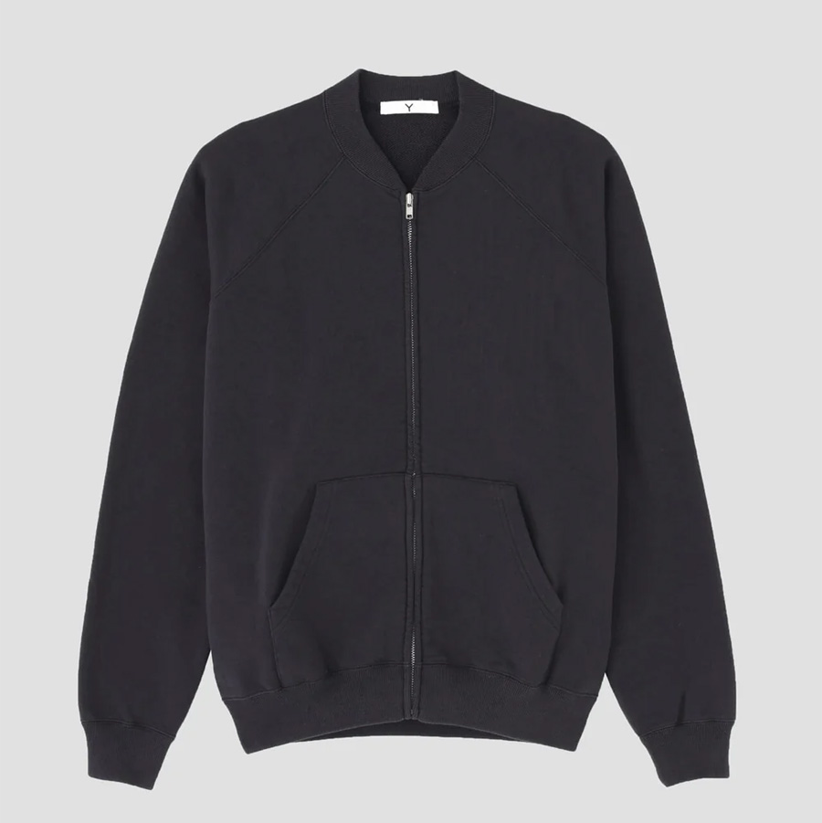 y yleve,ワイ イレーヴ,y yleve 通販,ワイ 東京取り扱い店舗,ORGANIC COTTON HEAVY WEIGHT FLEECE ZIP UP BLOUSON