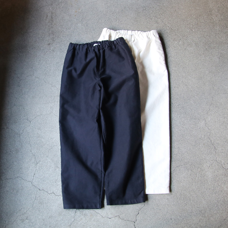 Y,ワイ,Y 通販,ワイ 東京取り扱い店舗,ユニセックス,YLEVE,イレーヴ,ORGANIC COTTON MOLESKIN TAPERED EASY TROUSERS