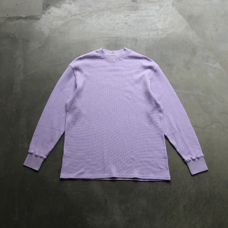 yonetomi new basic,ヨネトミ ニューベーシック,山形ニット,ニットファクトリーブランド,95-232-009,garment dye l/s pack tee
