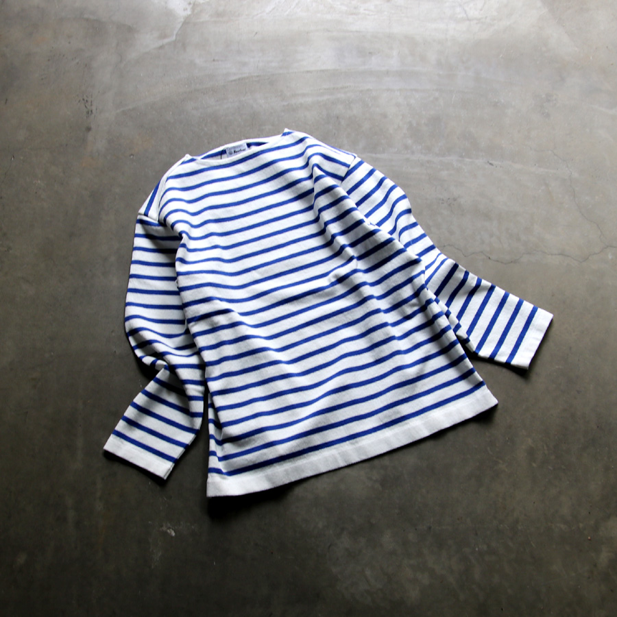 yonetomi new basic,ヨネトミ ニューベーシック,山形ニット,ニットファクトリーブランド,セーター,バスクシャツ