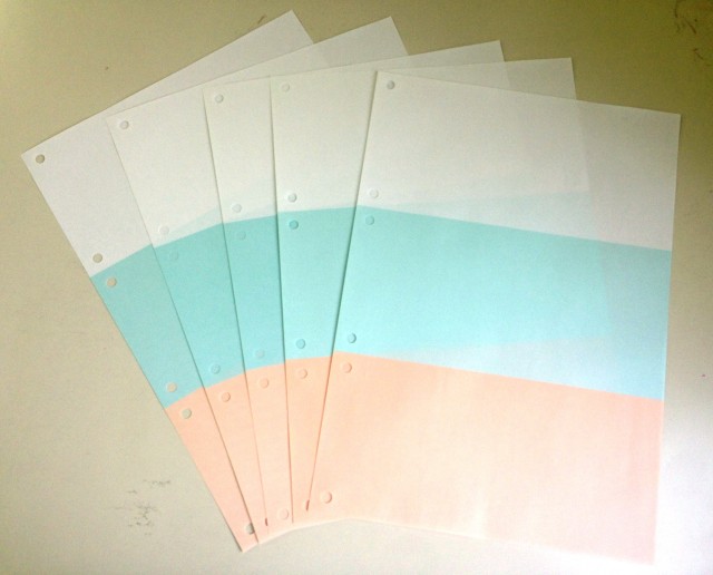 納品書・請求書に最適！】マルチプリンタ帳票 A4 ミシン入り3