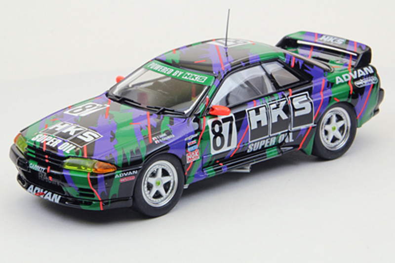 エブロ 1/43 HKS スカイライン Gr.A 1993 No.87 44159 ミニカー