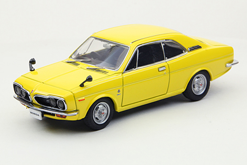 エブロ 1/43 ホンダ クーペ 9 1970 イエロー 43415
