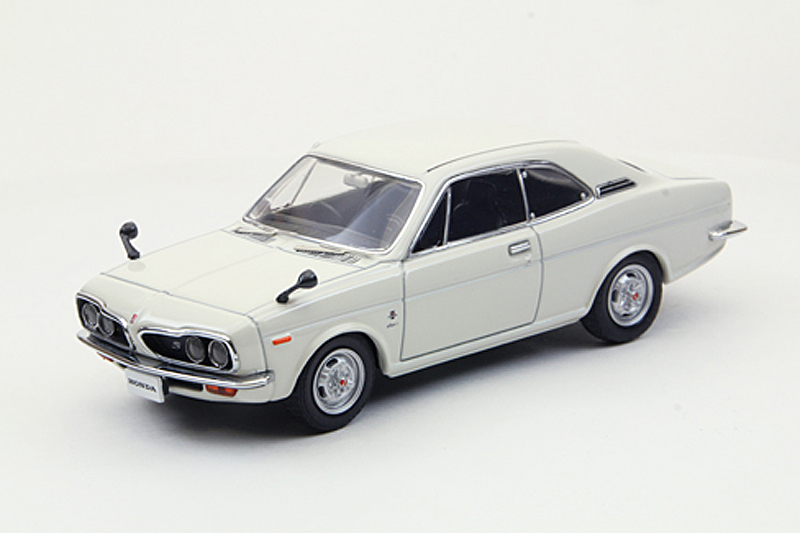 エブロ 1/43 ホンダ クーペ 9 1970 ホワイト 43414