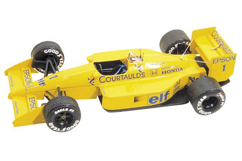1/43「Ｆ１ ロータス・ホンダ 100T　1988ブラジルGP」メタルキット タメオ 1/43 メタルキット ロータス 100T ホンダ イギリスGP
