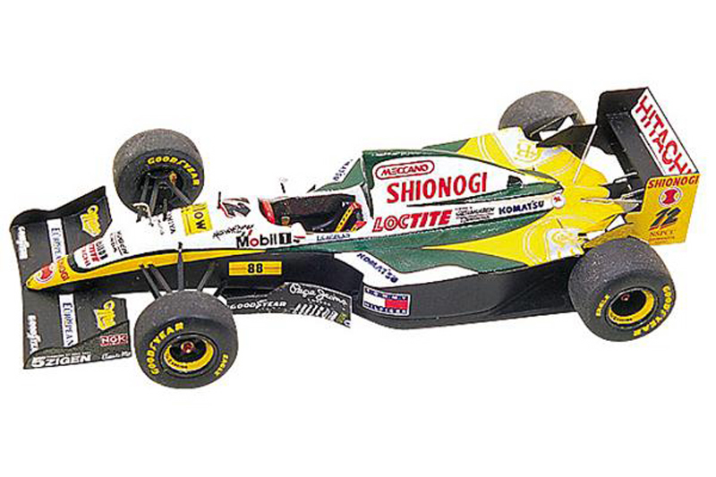 1/43 メタルキット　ロータス　タイプ91 F1 完成塗装品　中古 取り寄せ] タメオ 1/43 メタルキット ロータス 109 無限