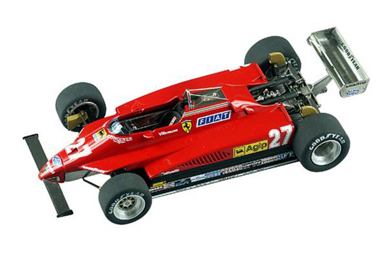 タメオ 1/43 メタルキット フェラーリ 126C2 南アフリカGP 1982 G