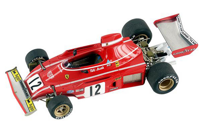 タメオ 1/43 メタルキット フェラーリ 312B3 オランダGP 1974 N