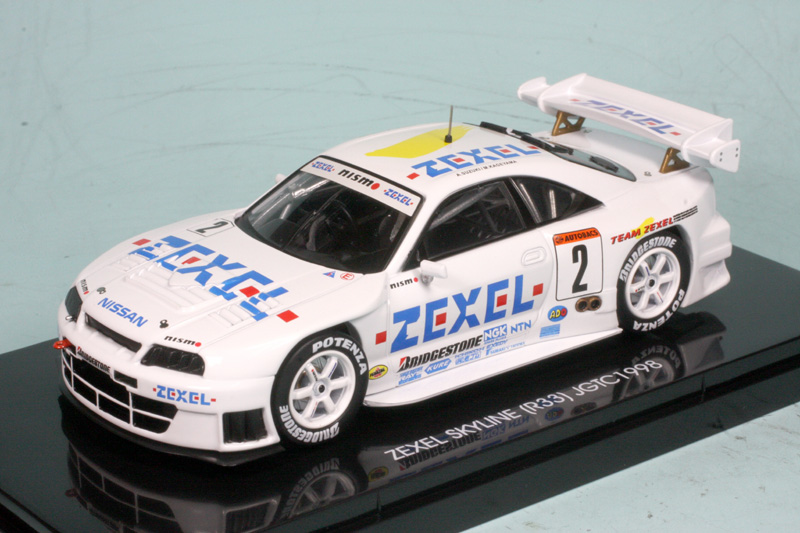 エブロ 1/43 ゼクセル スカイライン JGTC 1998 No.2 44193