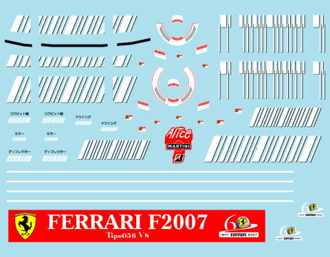 ☆マテル社製 1/18 フェラーリ F60 K.ライコネン バーコード仕様