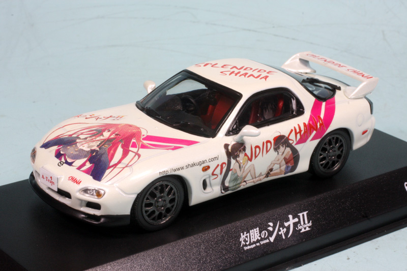 A-Teamシリーズ 1/43 灼眼のシャナ2 Ver.1 マツダ RX-7 FD3S アイズプロジェクト 10074