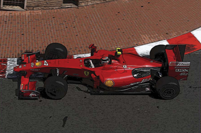 タメオ 1/43 メタルキット フェラーリ F60 モナコGP 2009 K