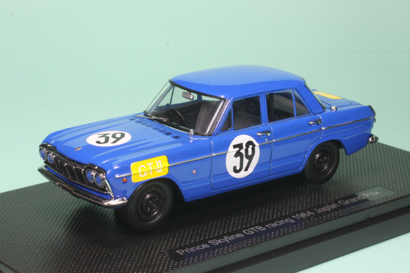 エブロ 1/43 プリンス スカイライン GTB レーシング JGP No.39 44239