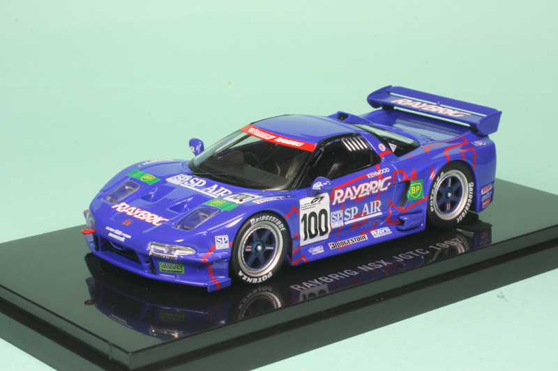 エブロ　1/43 レイブリックNSX ホンダNSX GT 1998 エブロ 1/43 レイブリック NSX JGTC 1997 No.100 44220 ミニカー