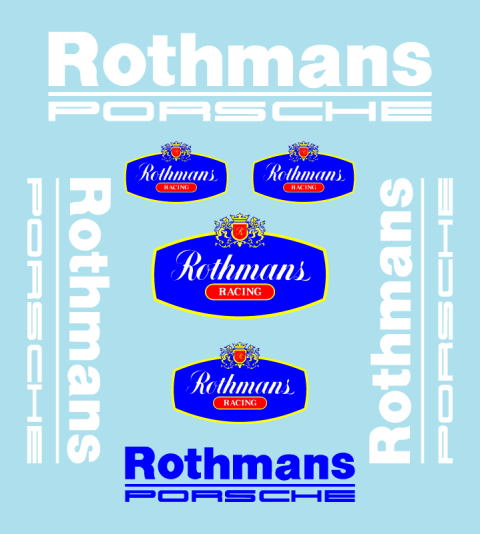 ミュージアムコレクション 1/24 ポルシェ 962用 ロスマンズ (レベル