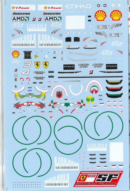 エッフェアルテフィーチェ 1/43 フェラーリ F60 リペイント