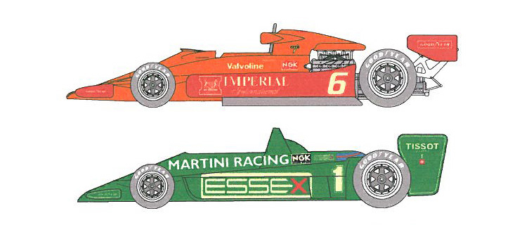 ミュージアムコレクション 1/64 ロータス 78,79 インペリアル