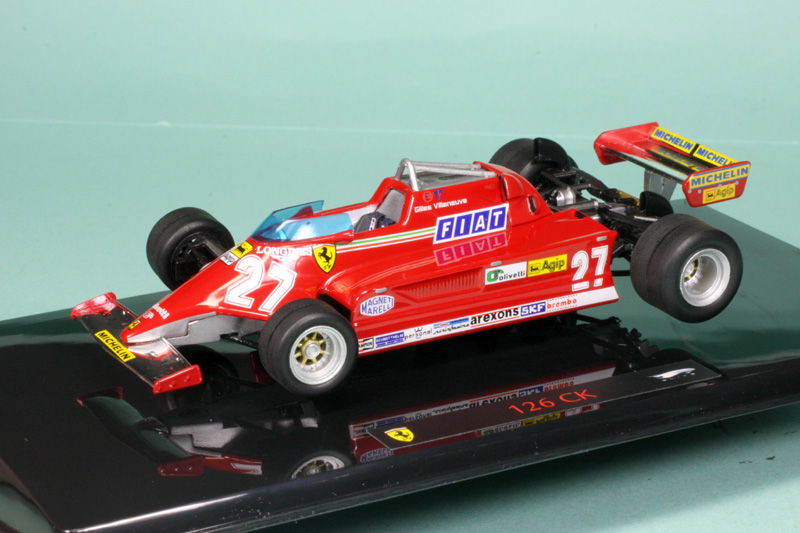 マテル 1/43 フェラーリ 126 CK G.ビルヌーブ (エリート) MT9945P
