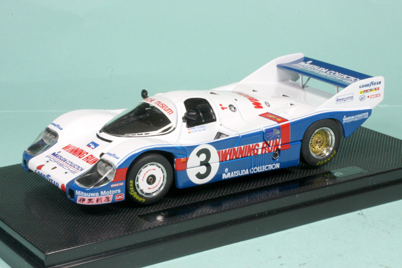 【35％OFF】 コレクション マツダ 1/43 エブロ - 44153 ポルシェ WEC 956 ミニカー