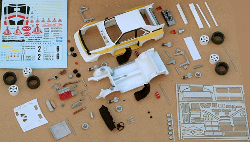 1/43キット プロバンスムラージュ アウディ S1 Gr.B 1986 1/43キット プロバンスムラージュ アウディ S1 Gr.B 1986 1/43キット