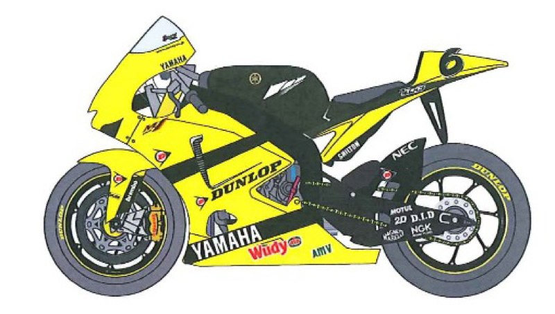 【完成品】Yamaha TECH 21カラーYZR-M1 1/12スケール 完成品】Yamaha TECH 21カラーYZR-M1 1/12スケール