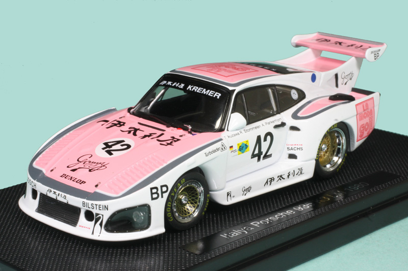 TSM 1/18 ル・マン ポルシェ 935 K3 1980 #42 伊太利屋 カスタム品 1/18 TSM ポルシェ 935 K3 伊太利屋 生沢徹 1980