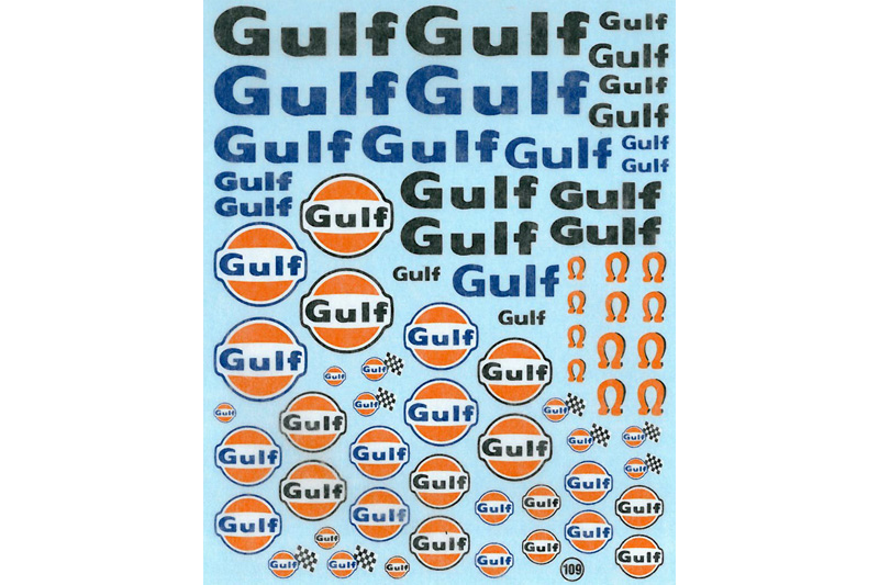 ビラージュ デカール 1/24 用 ガルフ Gulf VIR109 ミニカーショップ ロム