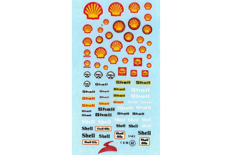 ビラージュ デカール 1/43 用 シェル Shell VIR062 ミニカーショップ ロム