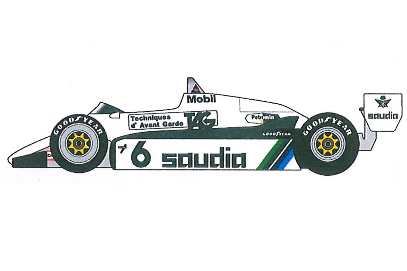 スタジオ27 1/20 ウィリアムズ FW18 リニューアル版 w/ロスマンズ