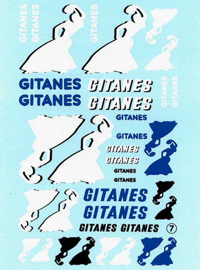 ビラージュ デカール 1/24 用 ジタン GITANES VIR007 ミニカーショップ