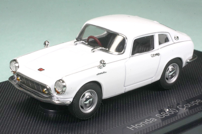 エブロ 1/43 ホンダ S600 クーペ ホワイト 44626