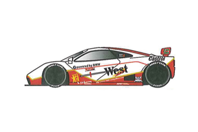 スタジオ27 1/24 レジンキット マクラーレン F1 GTR 