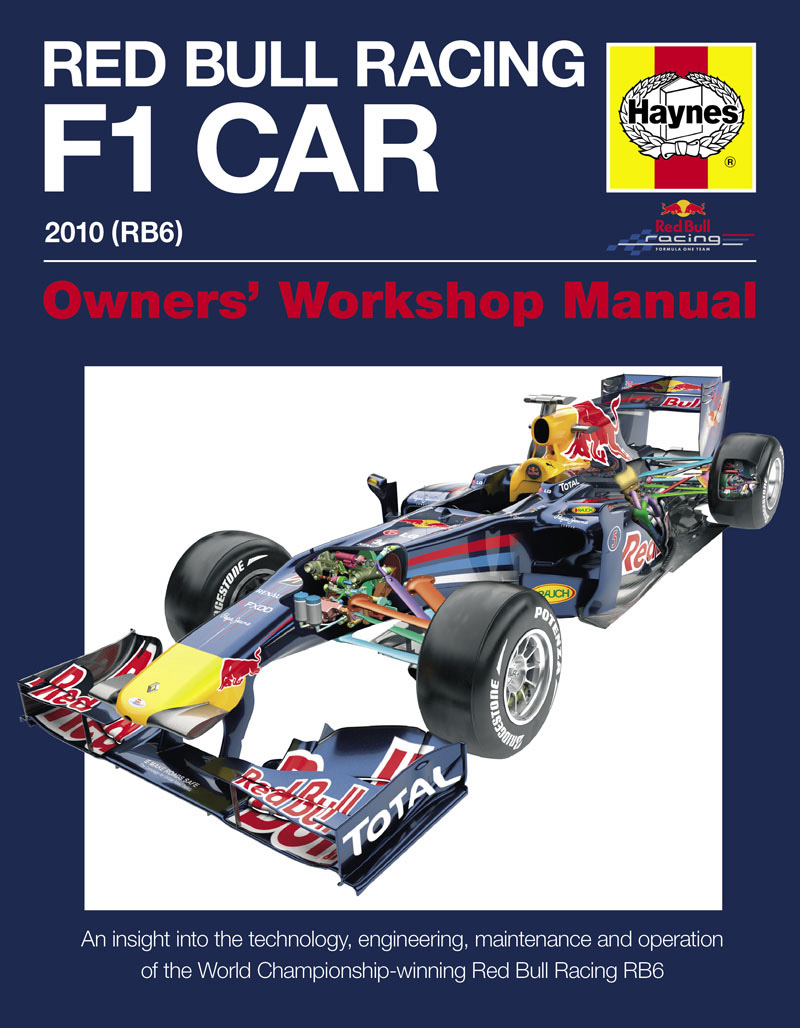 ヘインズ RED BULL RACING F1 CAR マニュアル 2010 RB6 330994