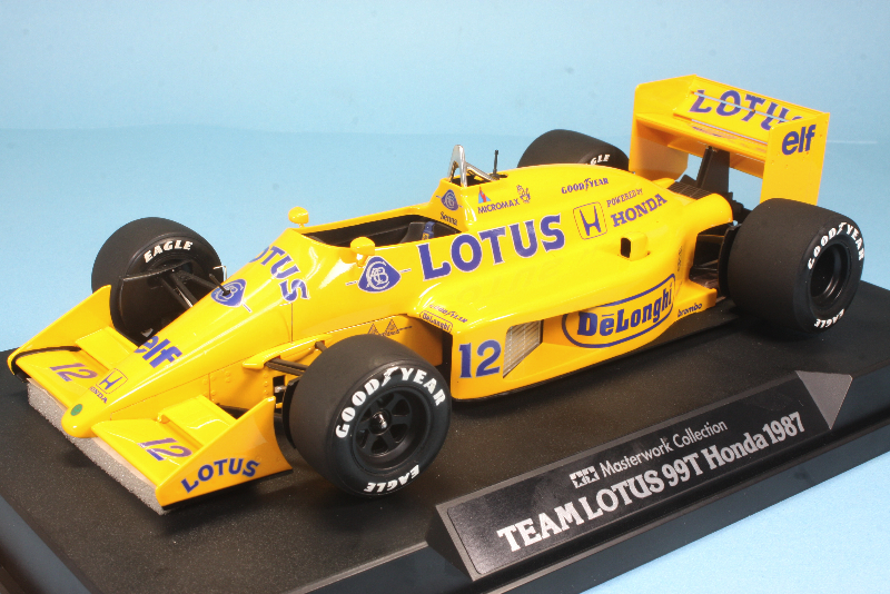 21112S - タミヤ 完成品 1/20 ロータス 99T ホンダ 1987 A.セナ