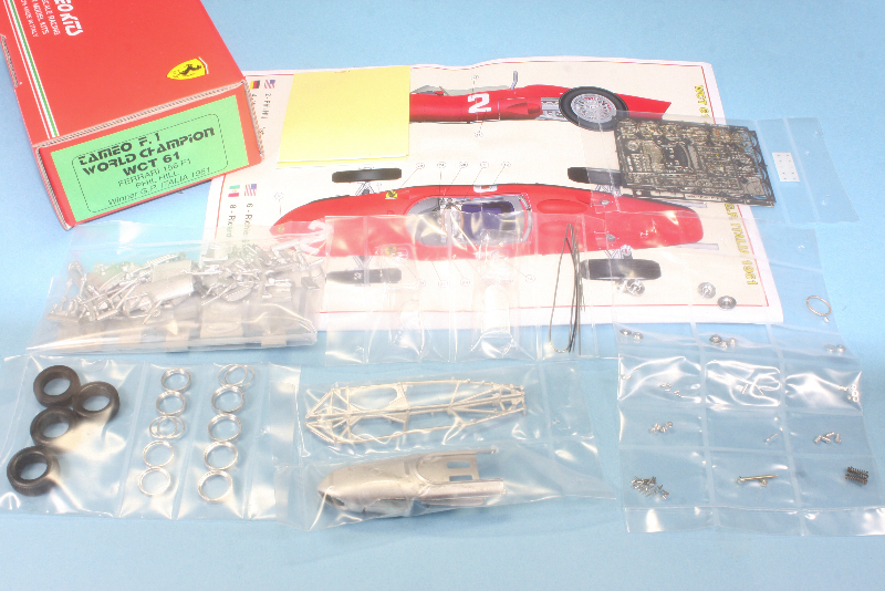 タメオ1/43 フェラーリF93AイタリアGPキット Tameo Kits TMK169: Car scale model kit 1/43 scale - Ferrari