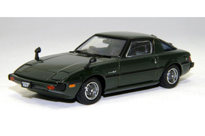エブロ 1/43 マツダ サバンナ RX7 GT グリーン 43587 ミニカー
