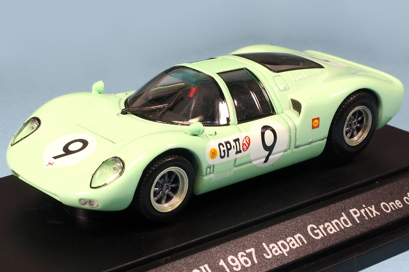 エブロ 1/43 ニッサン R380-A2 日本GP 1967 No.9 44705 ミニカー