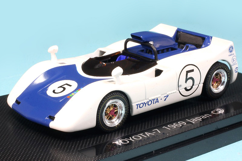 44720 - エブロ 1/43 トヨタ 7 日本GP 1969 No.5 - ミニカー