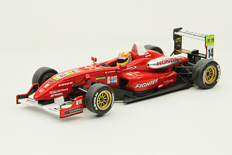 エブロ 1/43 トダレーシング F3 マカオGP 2011 山内英輝 No.14 (レジン