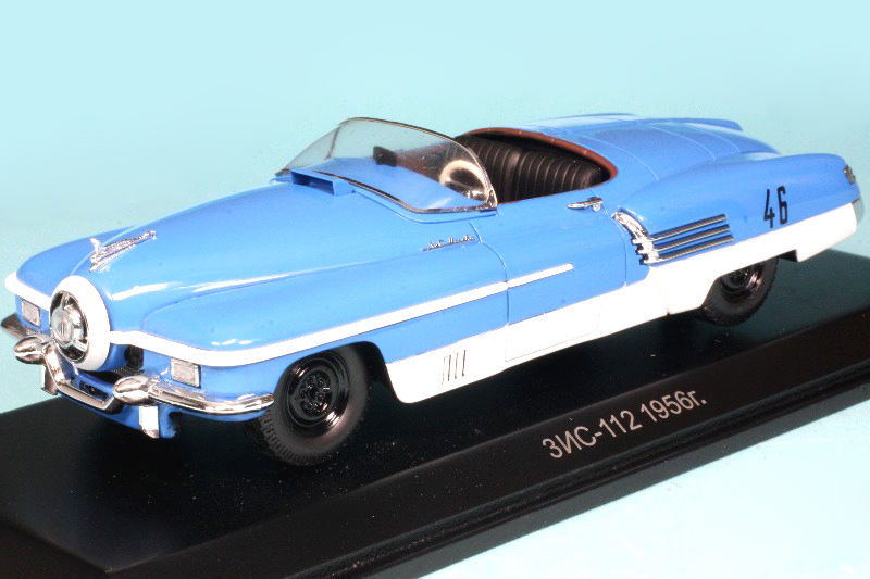 DIPモデル 1/43 ZIS-12 SWB オープン 1956 ブルー 111205