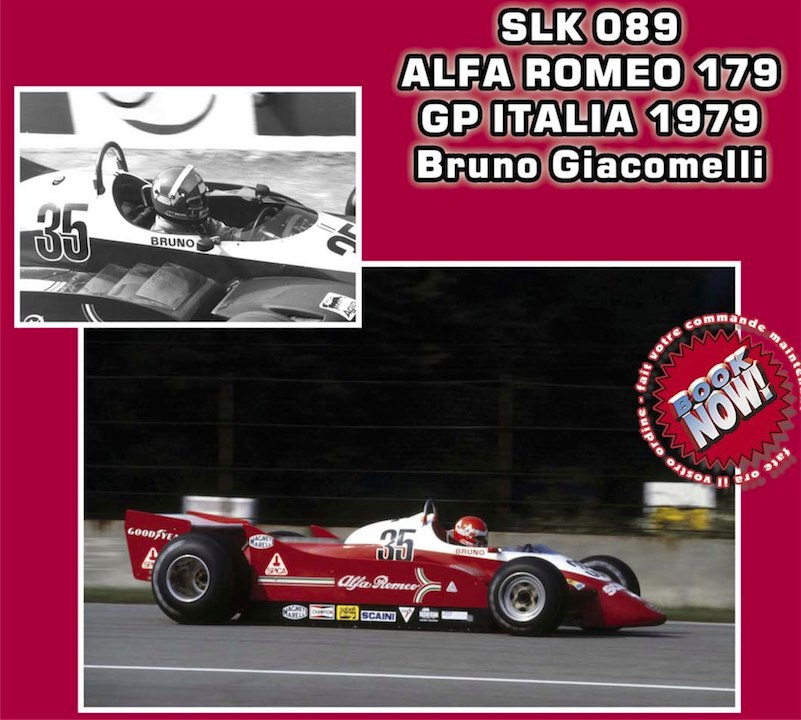 タメオ 1/43 メタルキット アルファロメオ 179 イタリアGP 1979 B