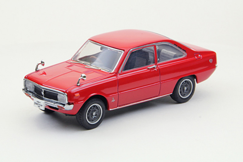 エブロ 1/43 マツダ ファミリア ロータリー クーペ 1968 レッド