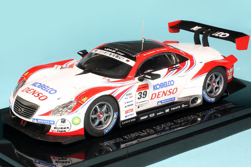 2012年 エブロ DENSO KOBELCO SC430 39号車 脇坂 石浦 エブロ 1/43 デンソー コベルコ SC430 スーパーGT 2012 No.39