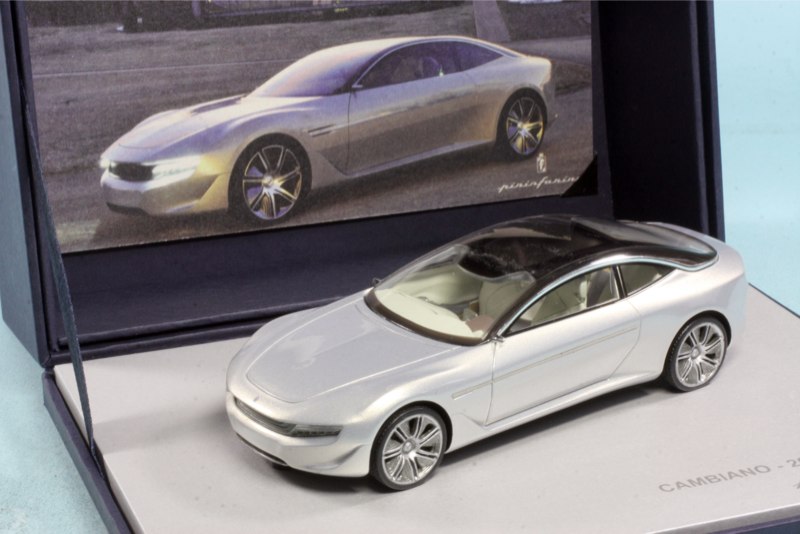 ミニミニエラ 1/43 ピニンファリーナ カンビアーノ シルバー MMEPF001