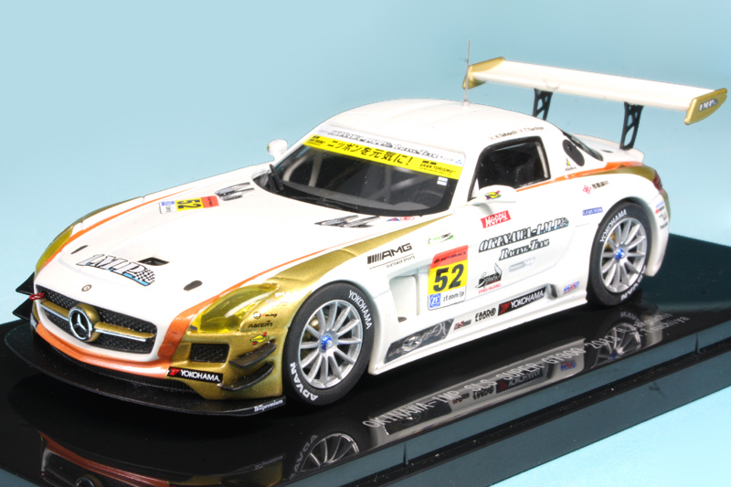 エブロ 1/43 OKINAWA-IMP SLS AMG GT3 スーパーGT 2013 No.52 44938