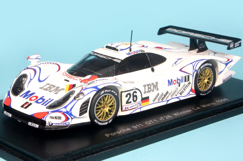 絶版　1/43 スパーク ポルシェ　911 GT1 ルマン24時間　1997 Amazon | ☆ スパーク 1/43 ポルシェ 911 GT1 1997 ルマン24H