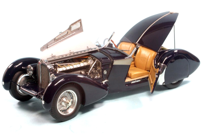 【超ポイント祭?期間限定】 M-106 - CMC 1/18 ブガッティ 57SC コルシカ ロードスター 1938 ミニカー