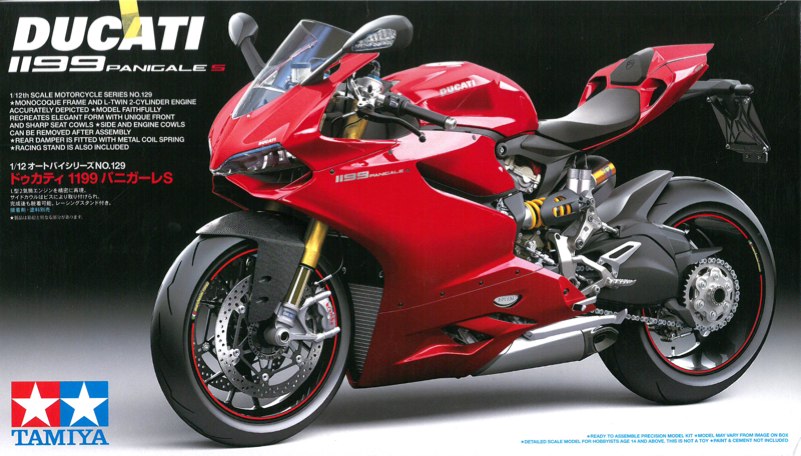 タミヤ 1/12 プラモデル ドゥカティ 1911 パニガーレS 14129